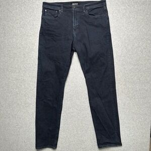 Revtown Decade Denim Automatic Mens Jeans Dark Indigo Blue W38 L34 Stretch Slim